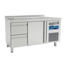 COUNTER TYPE FREEZER WITH DRAWERS